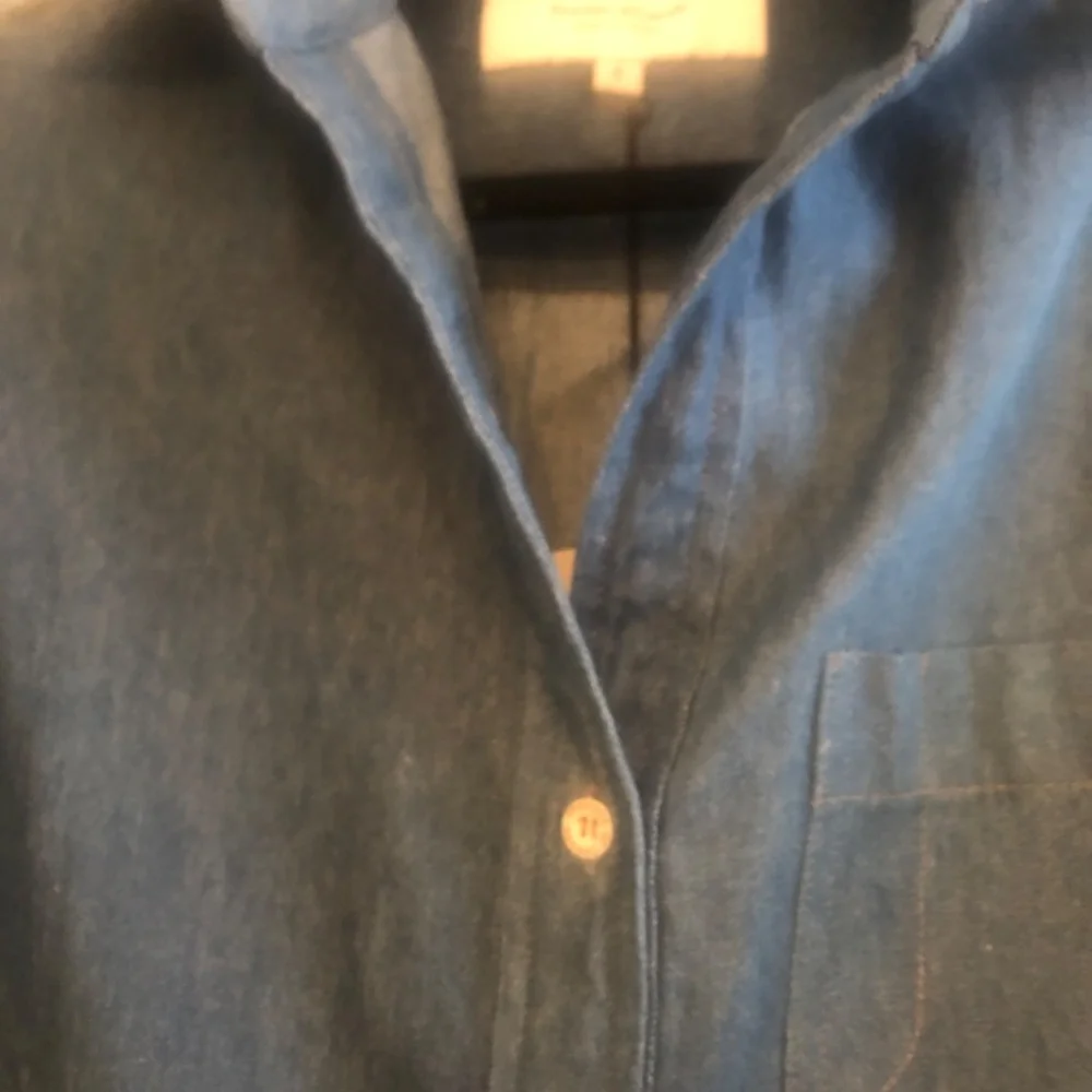 Dark Wash Denim Dress  NWTGS.  Size Small - Picture 9 of 11